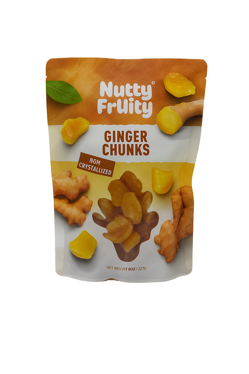 Dried Ginger Chunks - Soft