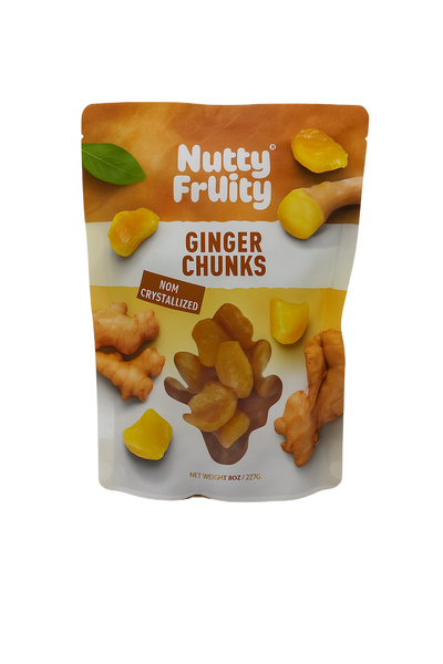 Dried Ginger Chunks - Soft