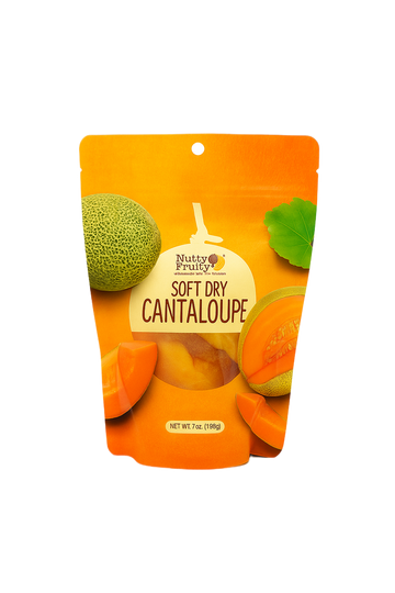 Soft Dried Cantaloupe Slices