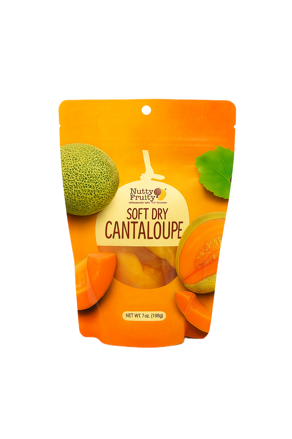 Soft Dried Cantaloupe Slices