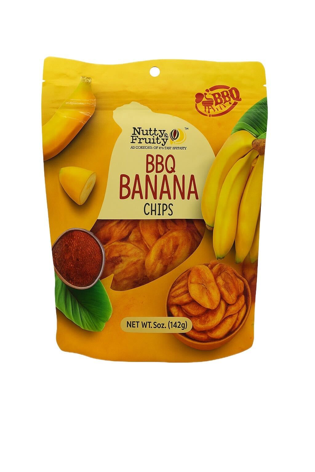 Banana Chips (BBQ Flavored)